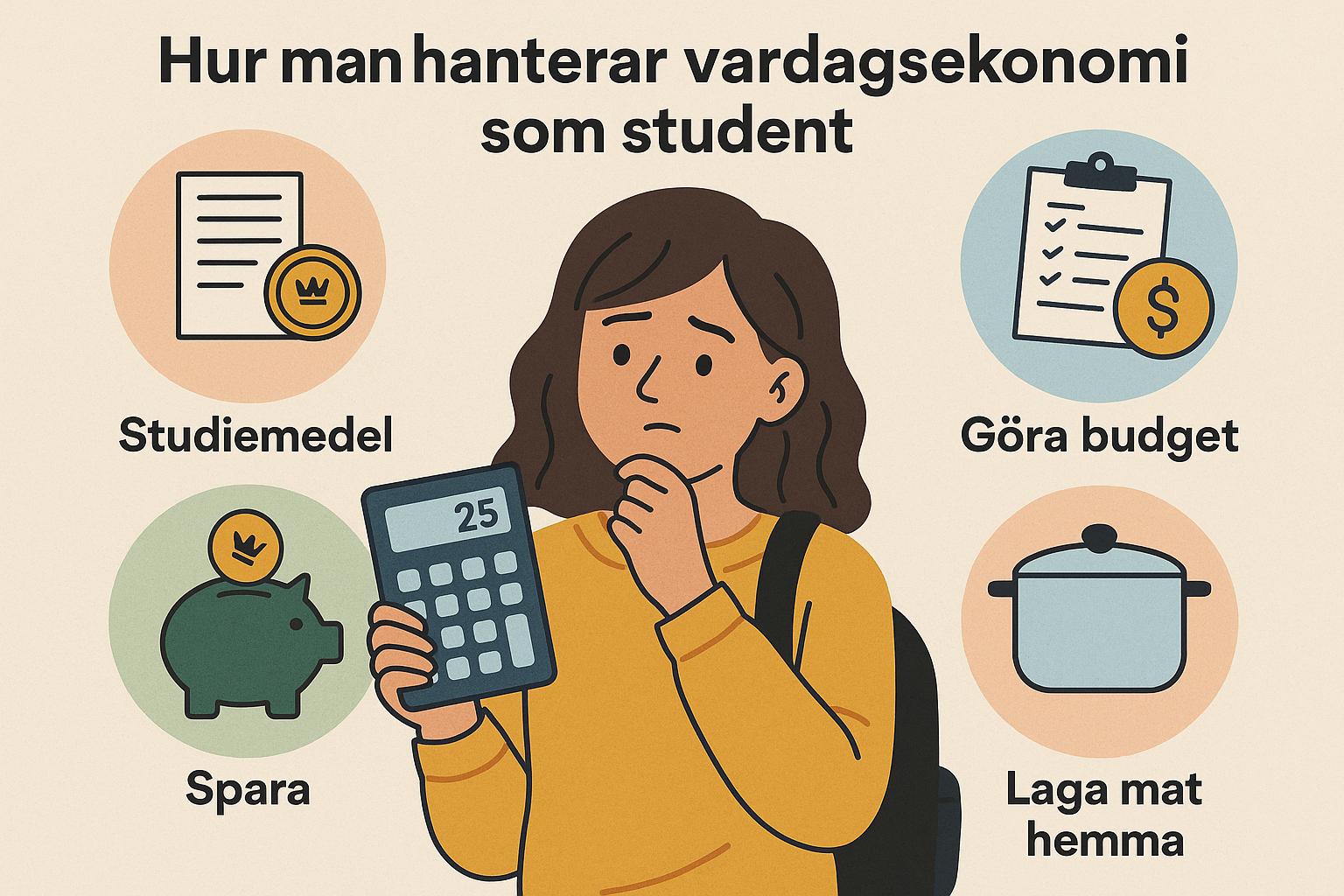 Hur man hanterar vardagsekonomi som student