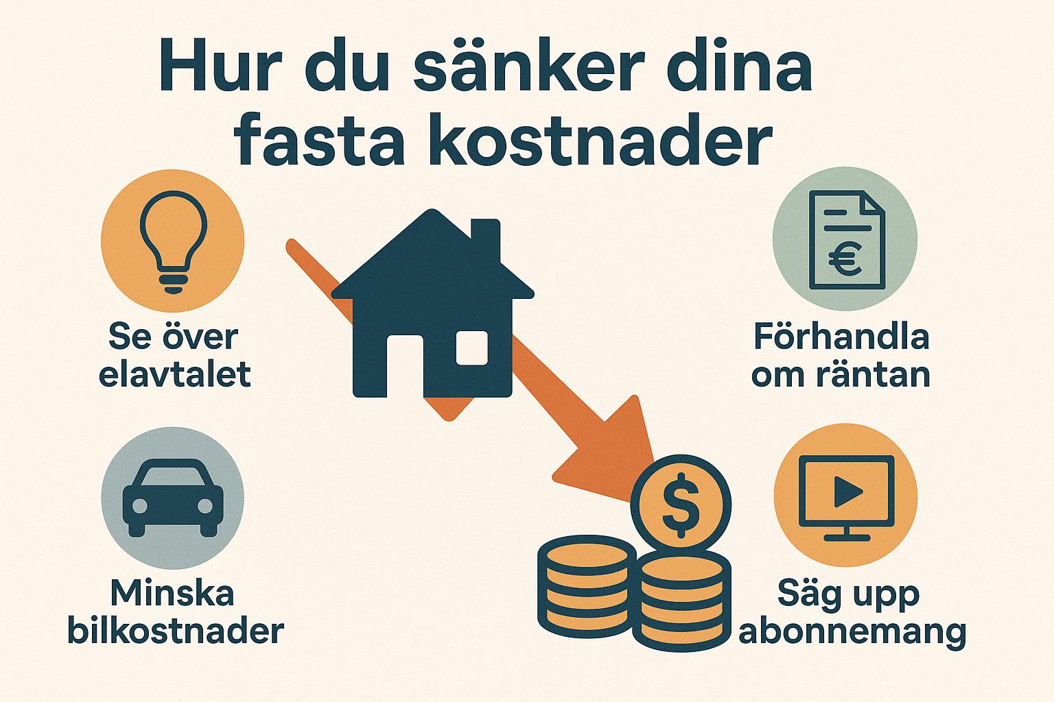 Hur du sänker dina fasta kostnader Hur du sänker dina fasta kostnader