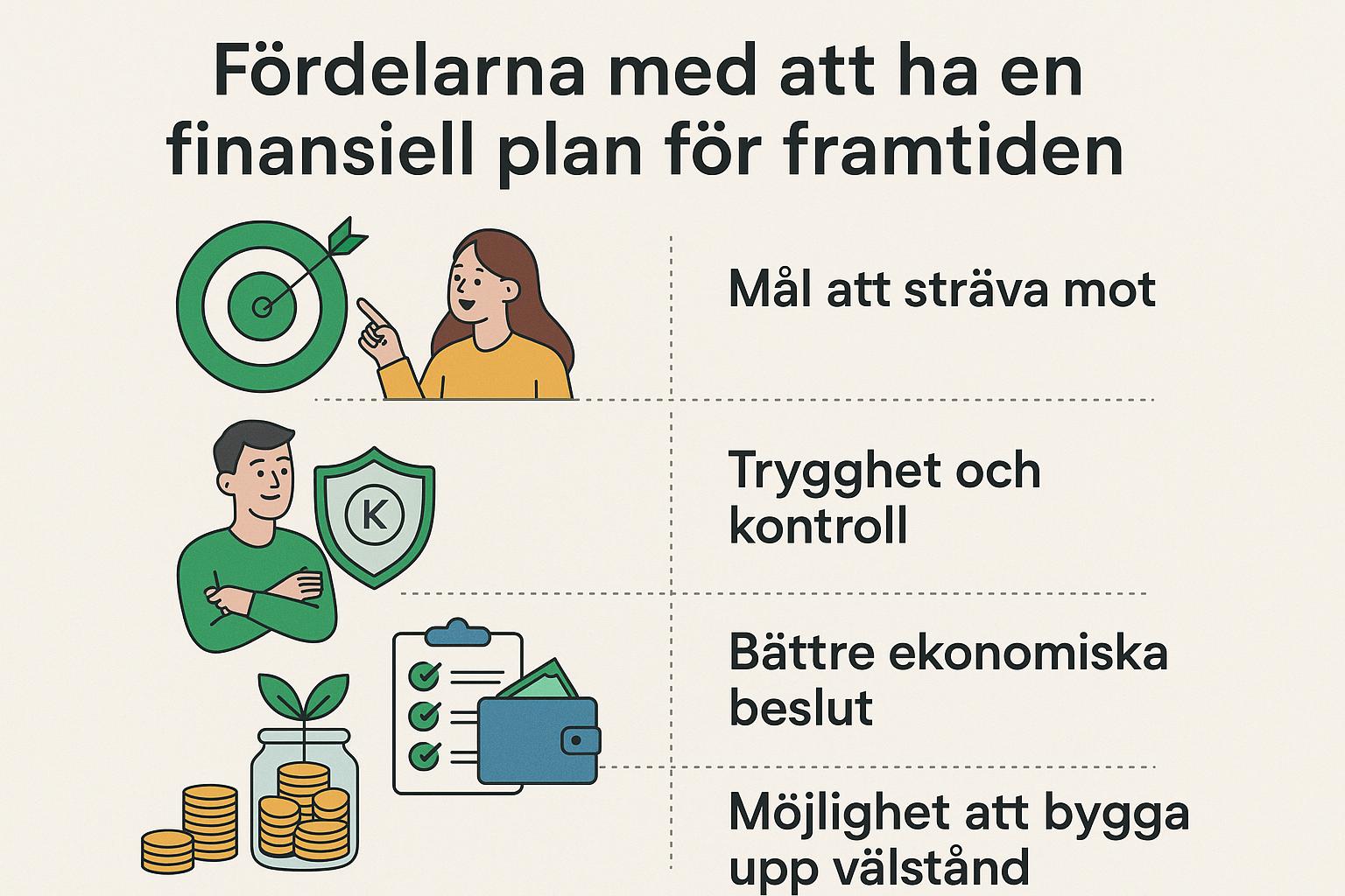 Fördelarna med att ha en finansiell plan för framtiden